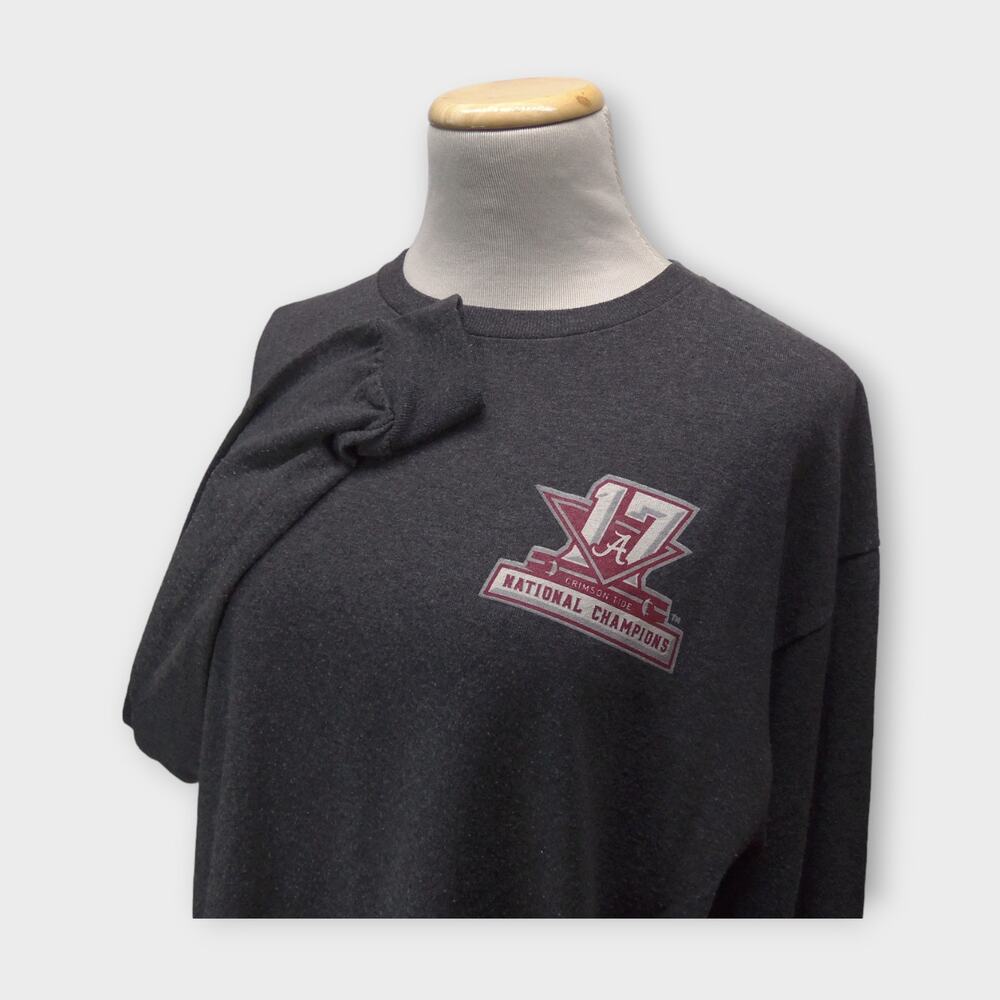 Women's Alabama Crimson Tide 2017 National Champions Long Sleeve Tee